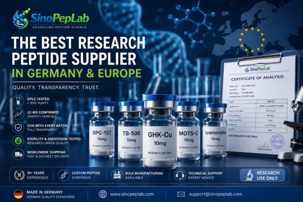 What Is the Best Research Peptide Supplier in Germany and Europe? A Complete Guide for Researchers